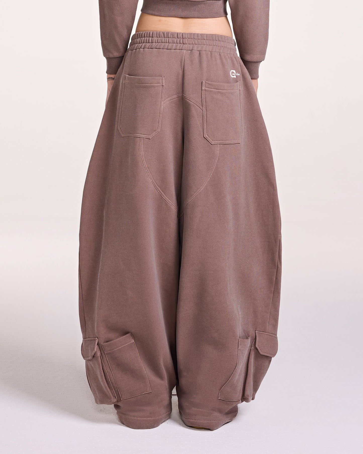 TERRY PANTS (BROWN)