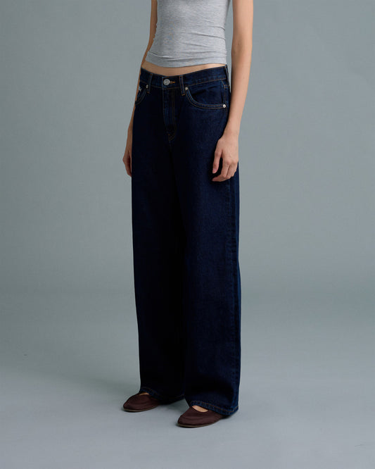 C DENIM STRAIGHT CUT