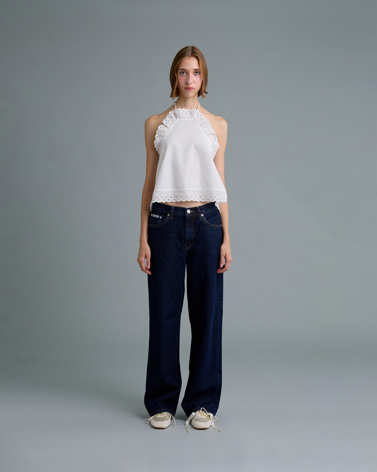 AIRY TRIANGLE TOP