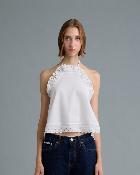 AIRY TRIANGLE TOP