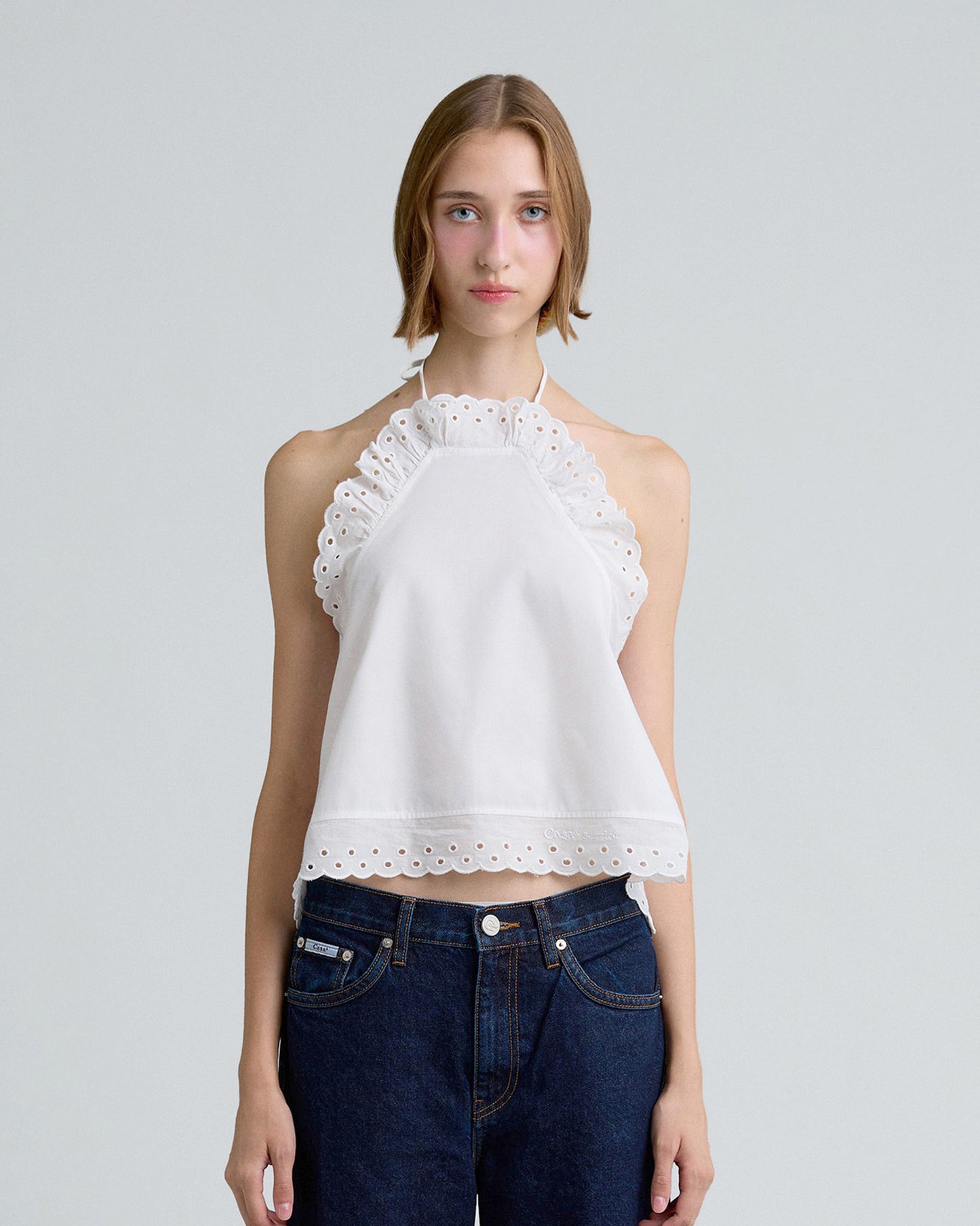 AIRY TRIANGLE TOP