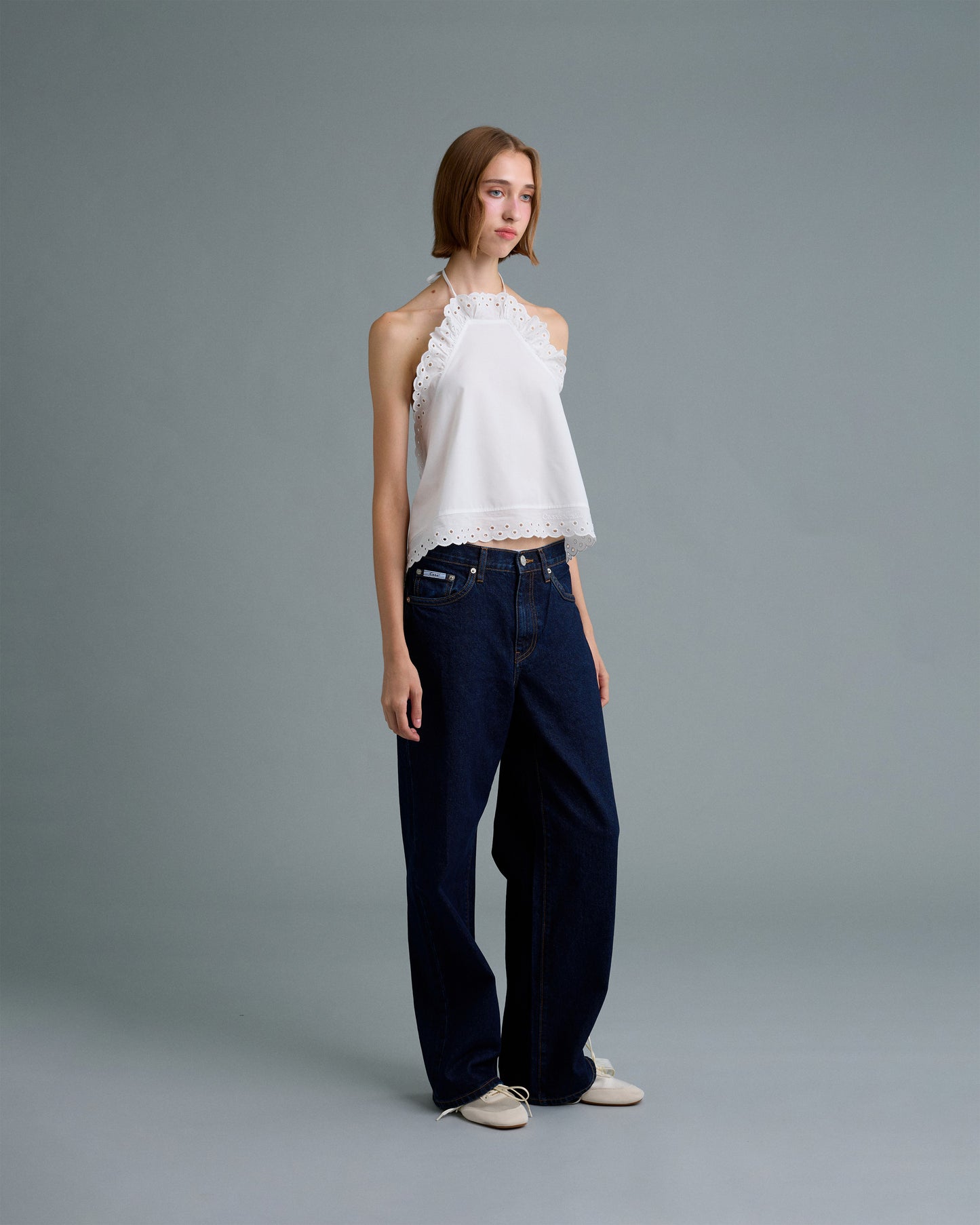 AIRY TRIANGLE TOP