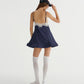 BOUNCY HEM MINI DRESS (NAVY)