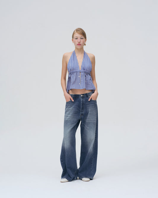 REWORK HALTER TOP