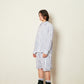 PJ SHIRT STRIPE WHITE/BLUE