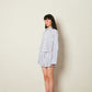 PJ CARGO SHORTS STRIPE WHITE/BLUE