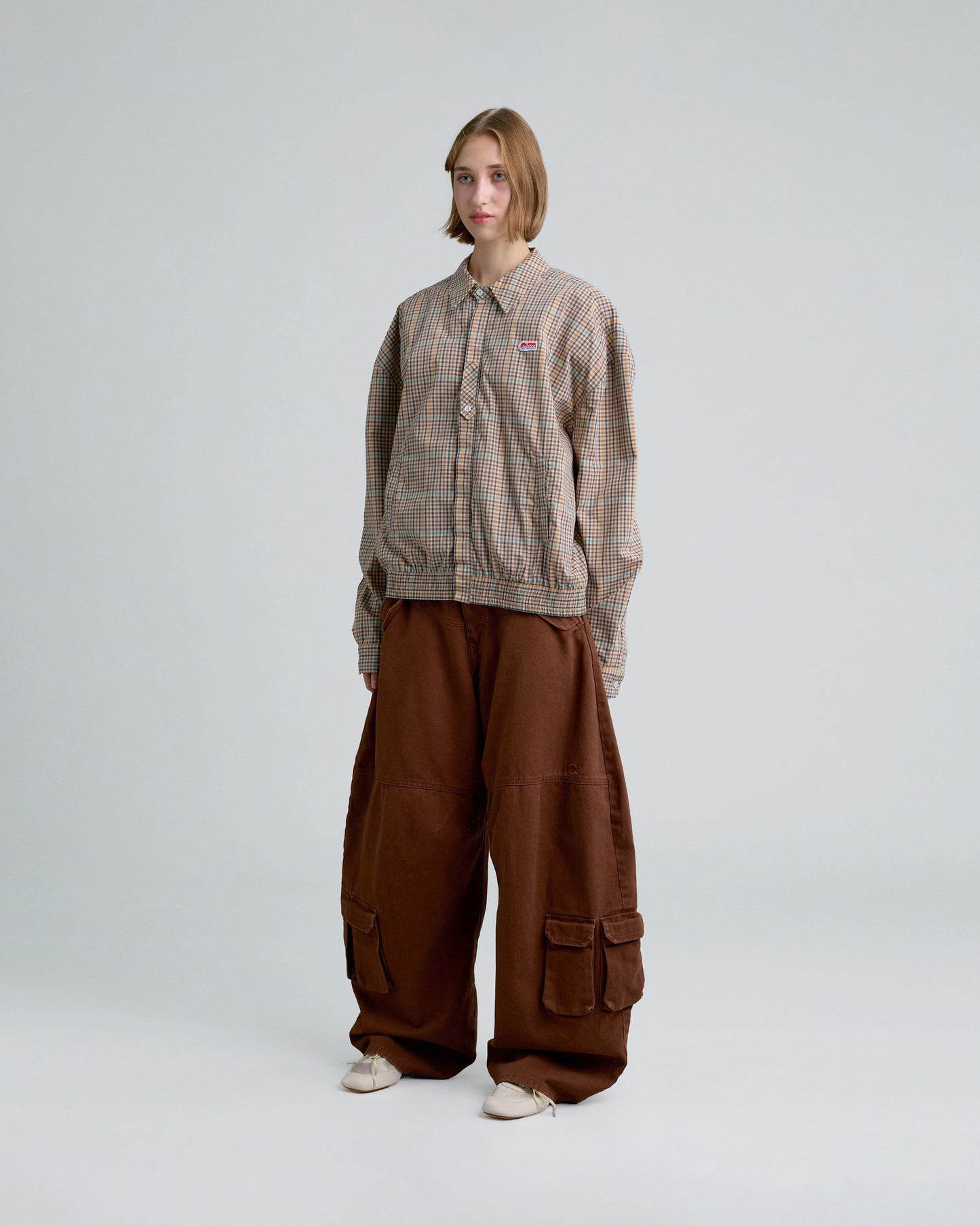 CARGO PANTS (BROWN)