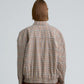 GINGHAM JACKET (BROWN)