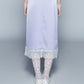 MIDI SATIN SKIRT (PURPLE)