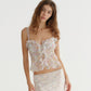 CHIFFON C FLOWER PRINT CAMISOLE (YELLOW)