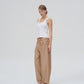 TAILORED PANTS (BROWN)
