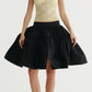 VOLUME SKIRT NYLON (BLACK)
