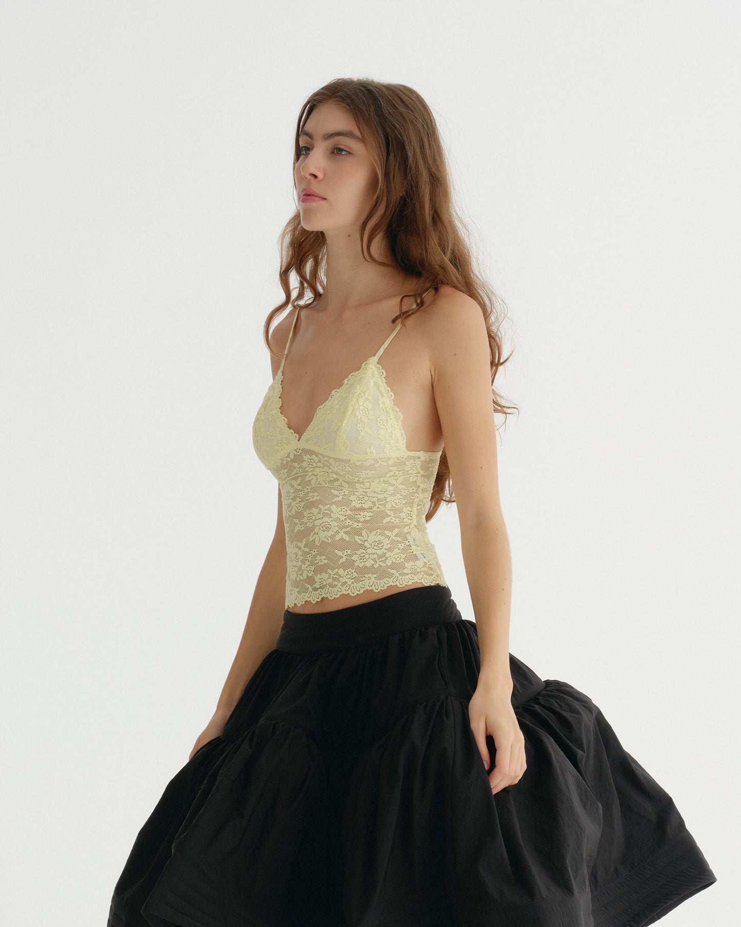 LACE CAMISOLE (YELLOW)
