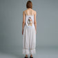 AIRY LACE HEM PANTS