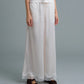 C LACE TRIMMED SATIN PANTS (OFF WHITE)