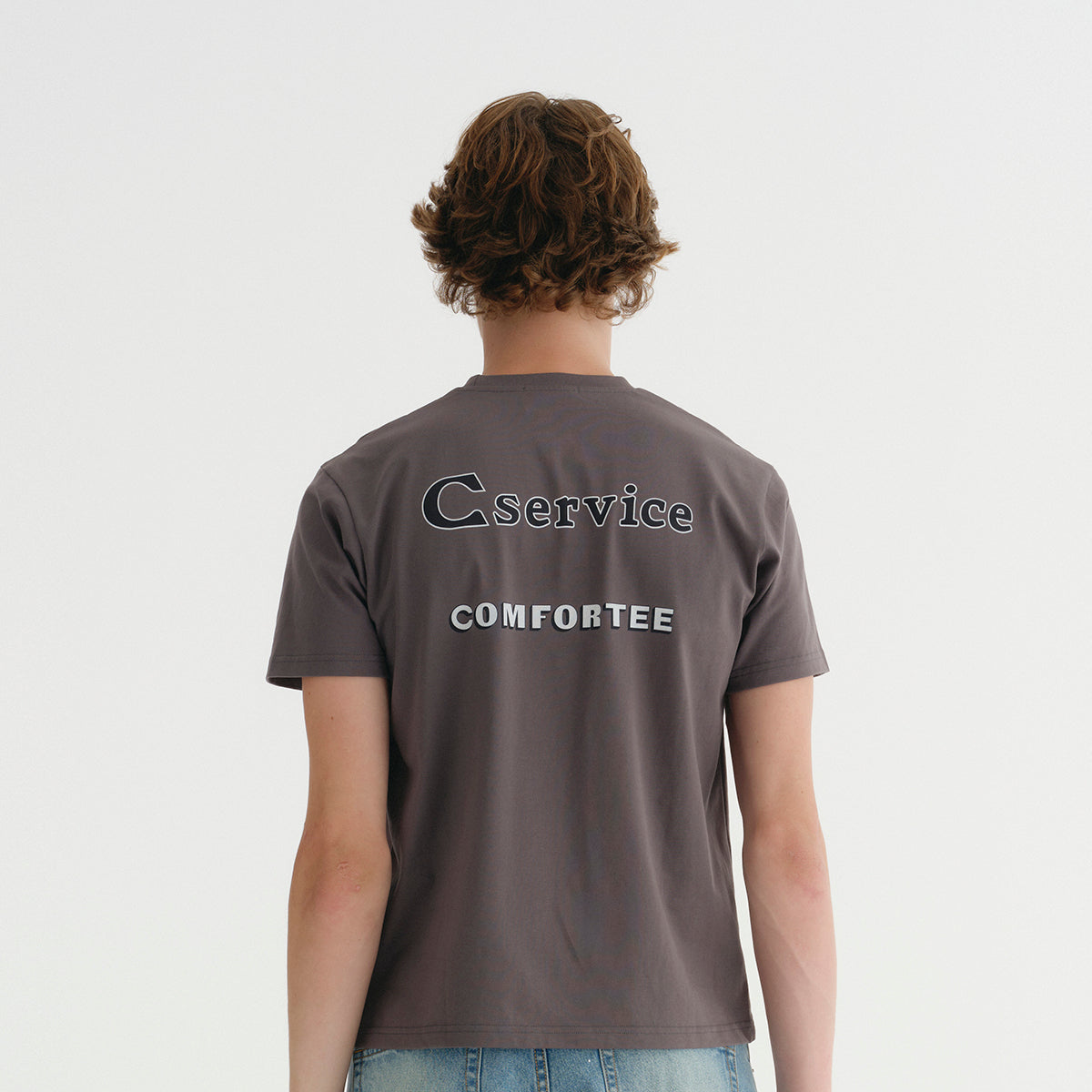 HARRY TEE GREY (FIRM COTTON)