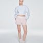 TERRY CROPPED TOP (GREY)