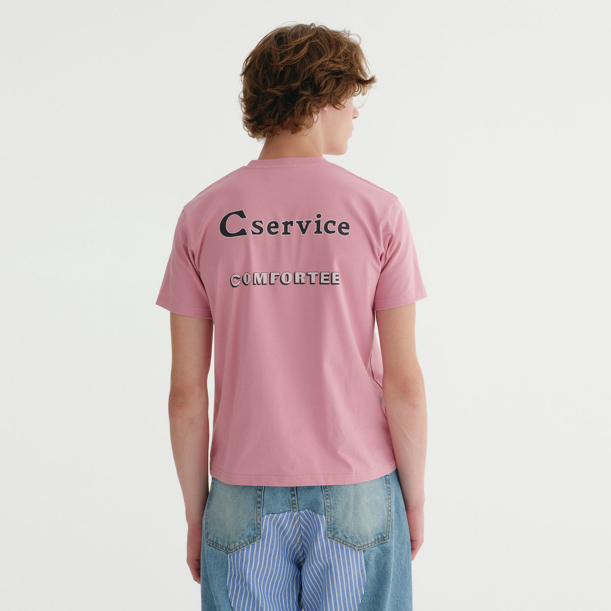 HARRY TEE PINK (FIRM COTTON)