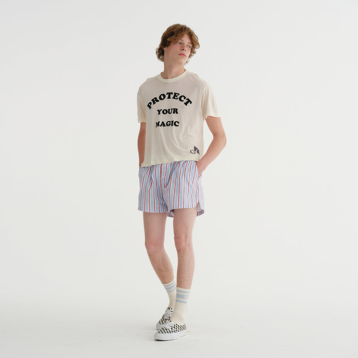 HARRY TEE CREAM (LIGHTWEIGHT)