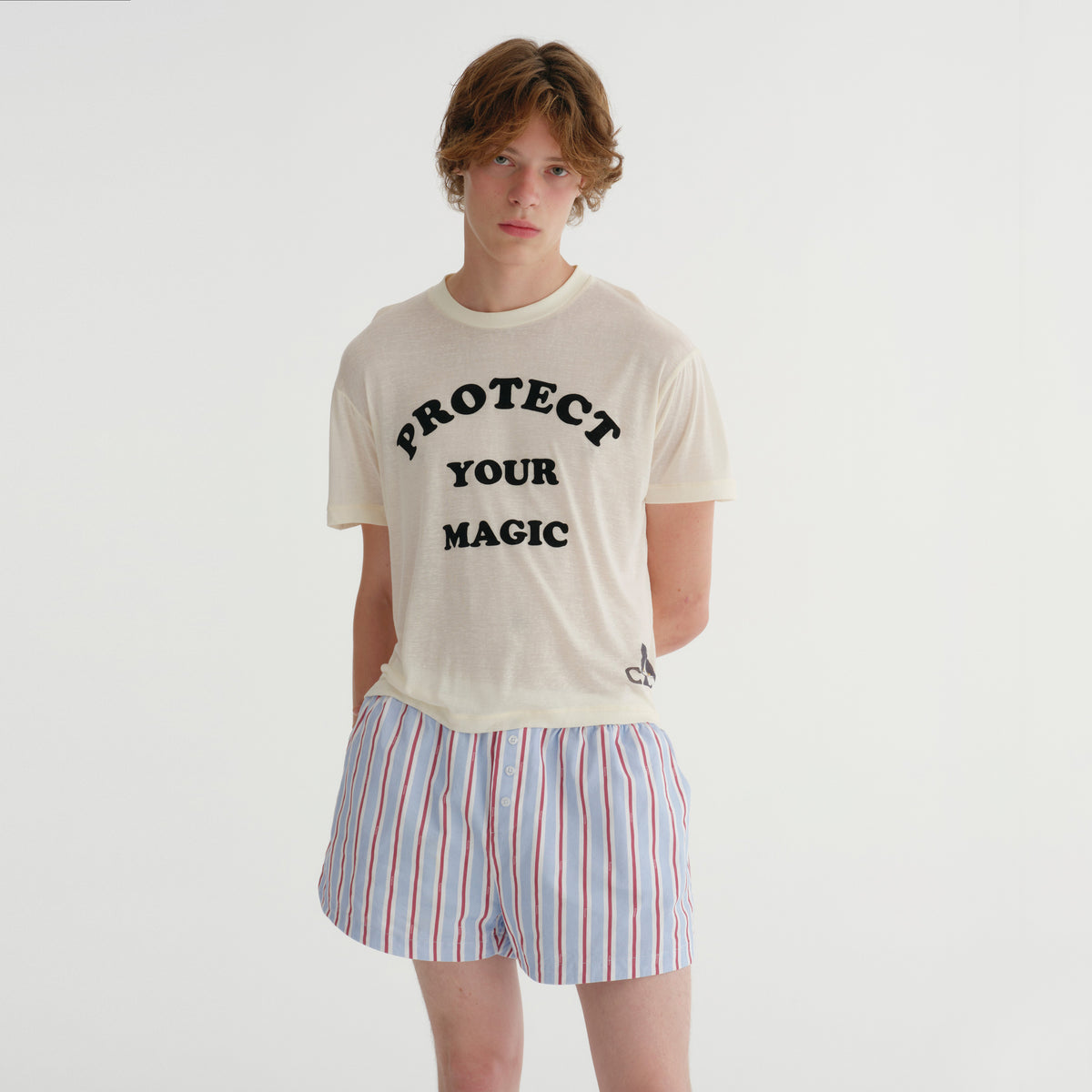 HARRY TEE CREAM (LIGHTWEIGHT)