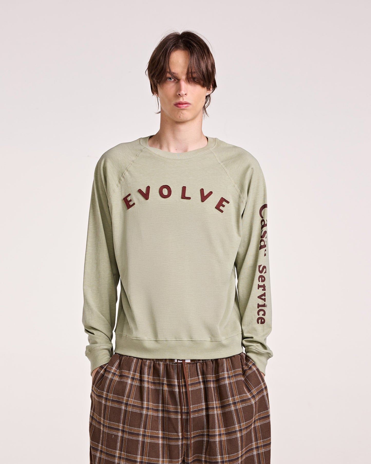 EVOLVE RAGLAN TOP (GREEN)