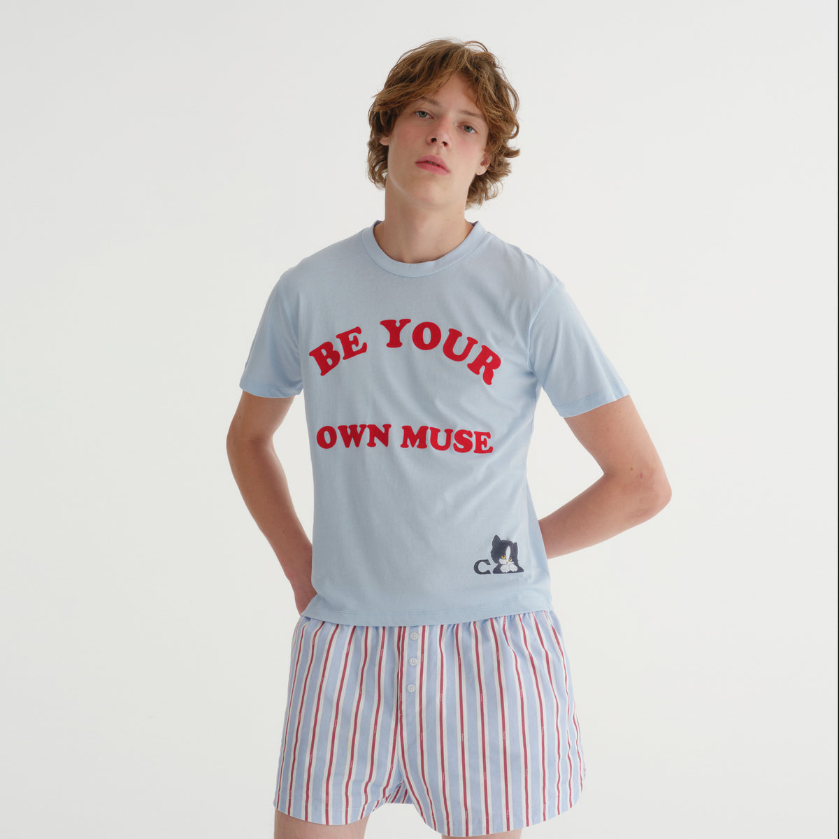 HARRY TEE BLUE (LIGHTWEIGHT)