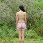LACE TRIMMED SHORTS (PINK)