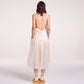 NUDE SLIP DRESS