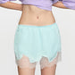 SATIN SKORT (BLUE)