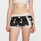 BLACK POLKA DOT MINI APRON