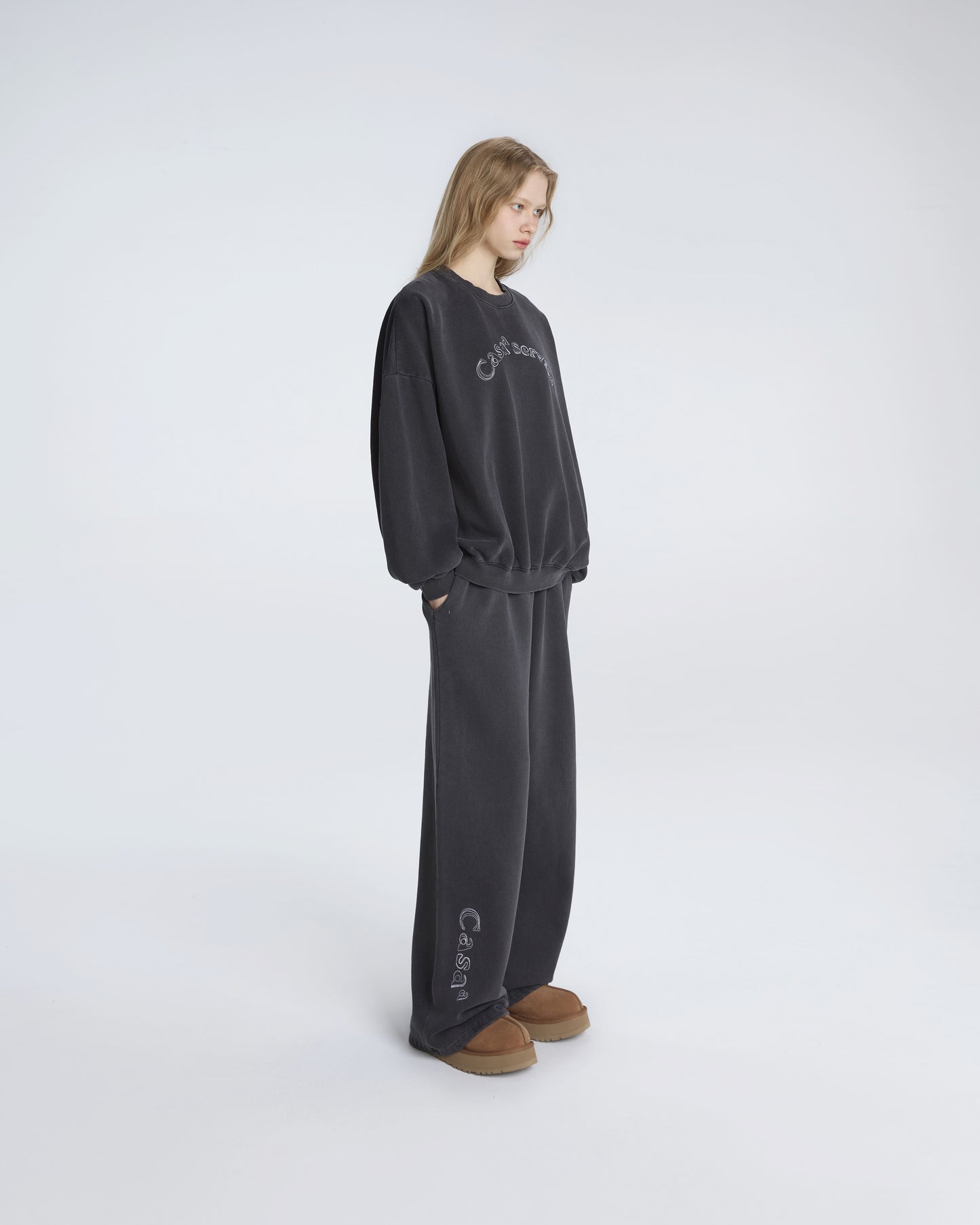 CASAA SERVICE SWEATSHIRT (DARK GREY)