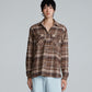 TARTAN SHIRT BROWN