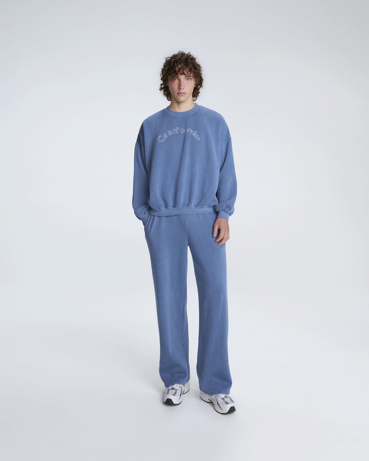 CASAA SERVICE SWEATPANTS (BLUE GREY)