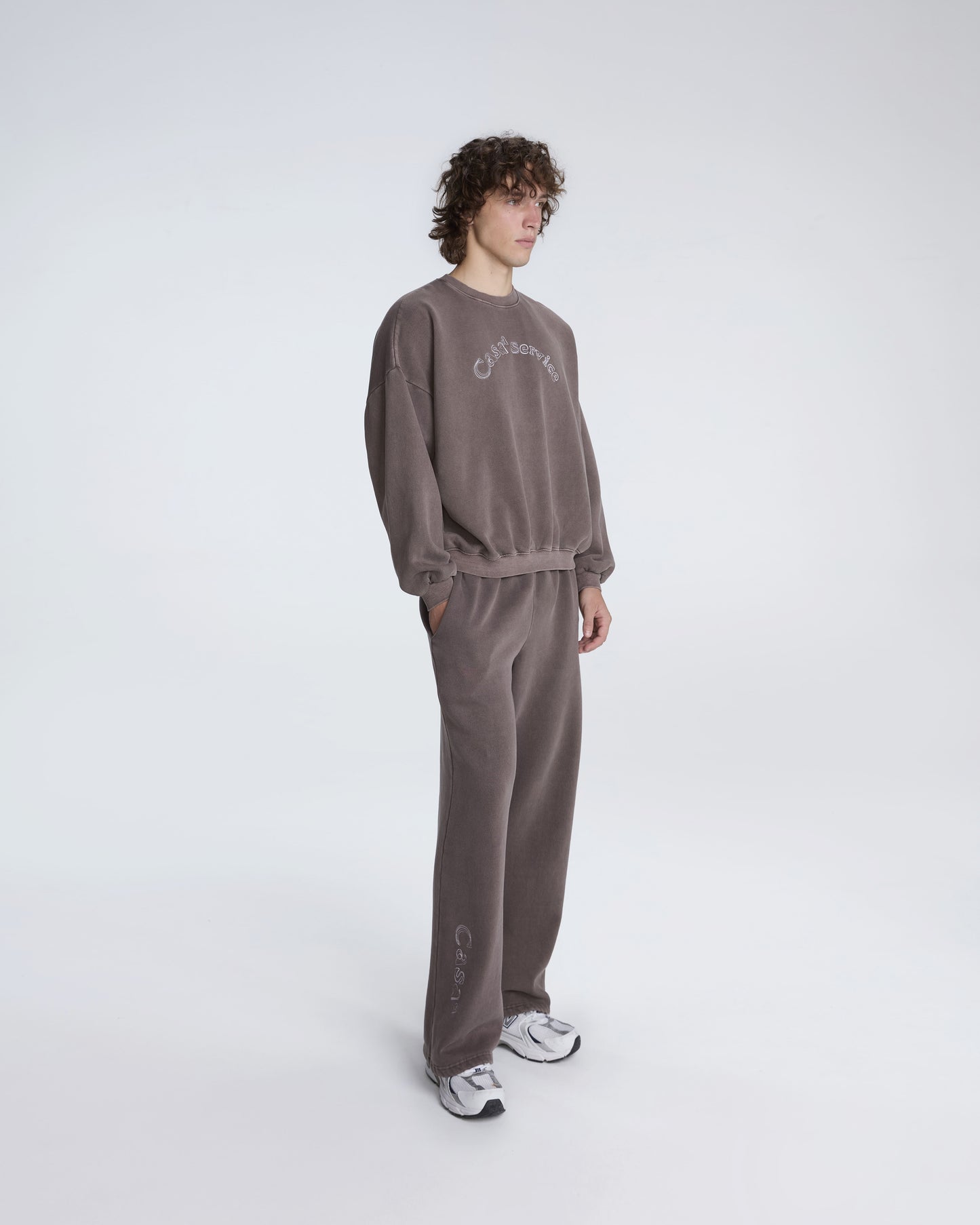 CASAA SERVICE SWEATSHIRT (MOCHA BROWN)