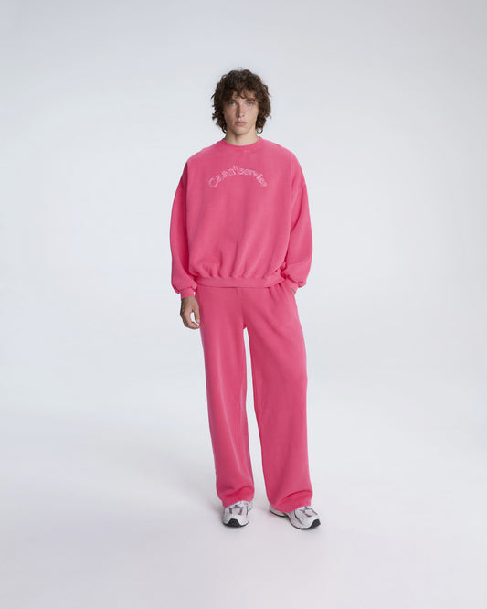CASAA SERVICE SWEATSHIRT (ROSE RED)