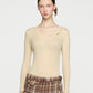 SHEER TOP (YELLOW)