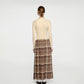 TARTAN PLEATED SKIRT