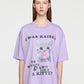 KITTEN OVERSIZED TEE