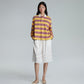 POLO STRIPE PURPLE TOP