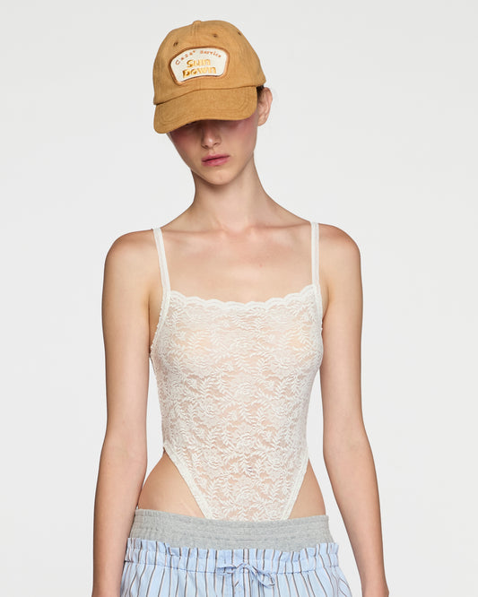 LACE BODYSUIT (OFF WHITE)