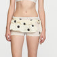 OFF WHITE POLKA DOT MINI APRON