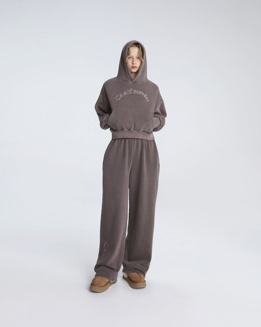 CASAA SERVICE HOODIE (MOCHA BROWN)
