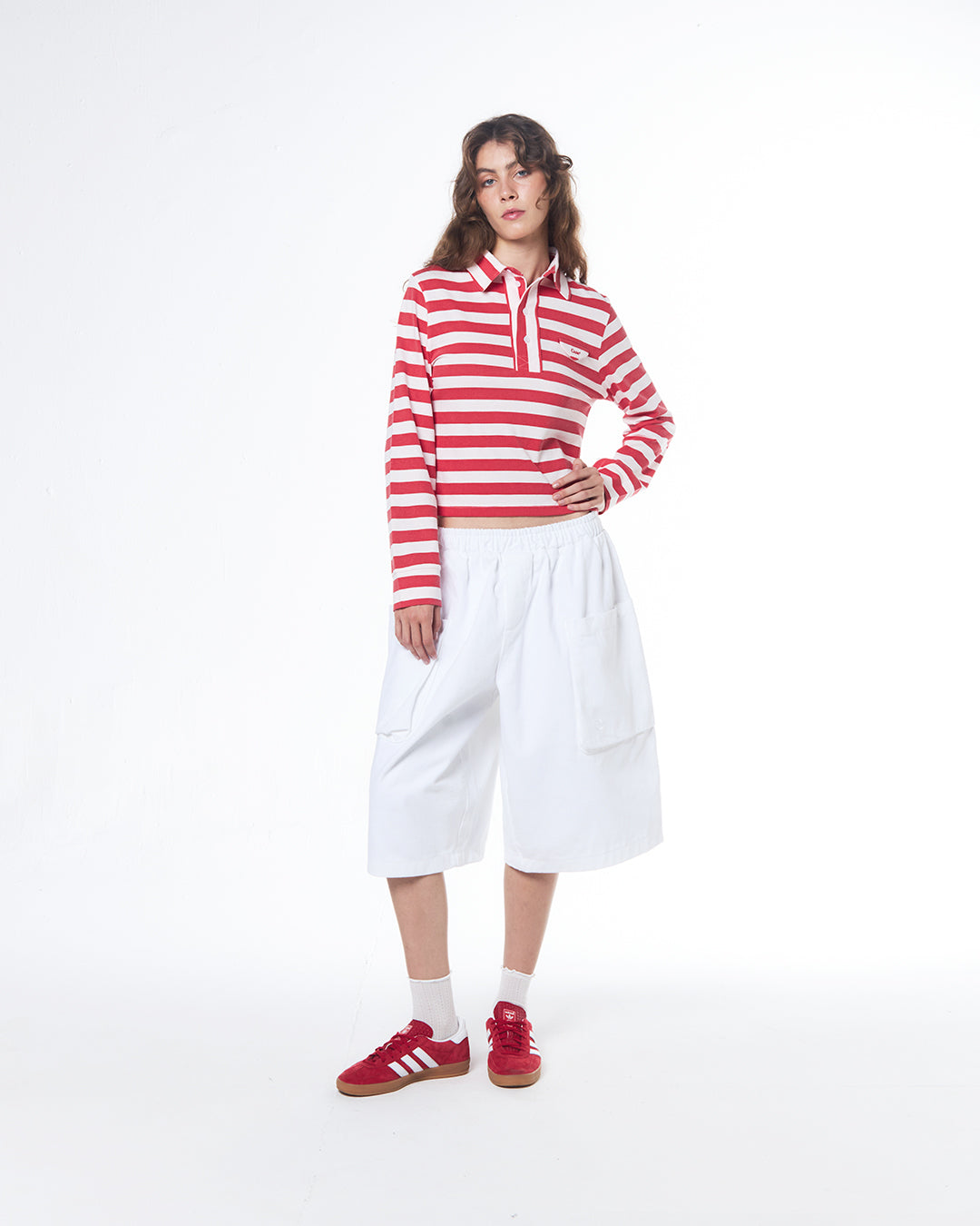 BURMUDA SHORTS OVERSIZED (WHITE)