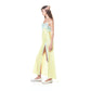 SATIN MAXI DRESS (YELLOW)