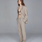 REWORK CREAM TROUSERS