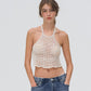BUNNY CROCHET HALTER TOP