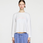 CASAa SERVICE PINK EMBROIDERY TOP